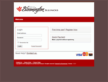 Tablet Screenshot of bloomington.merchanttransact.com